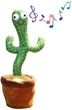 Танцюючий кактус Dancing Cactus повторює звуки навколо 34 см Зелений - зображення 1