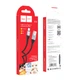 Кабель Hoco Type-C Creator silicone charging data cable X72 1м Черный - изображение 3