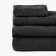 Рушник MBM HOME "Бриз" 30х50 см темно-сірий (BT-01 S DARK GRAY) - зображення 2