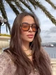Солнцезащитные очки No Brand авиатор Casual леопардовые коричневые - изображение 7