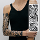 Временный водостойкий тату-рукав TATTOOSHKA "Черепа" AC-021 - изображение 1