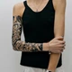 Временный водостойкий тату-рукав TATTOOSHKA "Черепа" AC-021 - изображение 4
