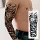 Тимчасовий водостійкий тату рукав TATTOOSHKA "Плин часу" TQB-222-2 - зображення 4