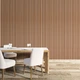 Декоративная стеновая рейка Sticker Wall WPC Коричневый 160*3000*23мм - изображение 4