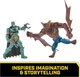 Бетлітак з фігуркою Бетмена і Мен-Бет 10 см DC Comics Batman Aerial Battle Pack Spin Master 6067810 - зображення 5