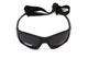 Очки поляризационные BluWater Hydro Polarized (dark gray) Anti-Fog, черные линзы в черной оправе - изображение 2