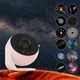 Проектор нічник Globe Galaxy Projector 13 в 1 зіркове небо галактика Black + White - зображення 3