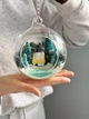 Флораріум підвісний з будиночокм D10х23 см - зображення 4