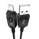 Кабель Baseus Unbreakable Series USB/Lightning/2.4А Чорний (P10355802111-01) - зображення 2