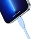 Кабель Baseus Jelly Liquid Silica Gel Fast Charging Data Cable USB to Lightning 2.4A 2m Blue (CAGD000103) - изображение 2
