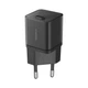 Мережевий зарядний пристрій 1x Type-C з швидкою зарядкою GaN5S Fast Charger 30W блок живлення чорний, Baseus (P10162504113-00) - зображення 1