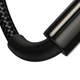 Кабель Baseus Tungsten Gold Fast Charging Data Cable USB to Type-C 100W 2m Black (CAWJ000101) - изображение 7