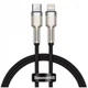 Кабель Baseus Cafule Series Metal Data Cable Type-C to iP PD 20W 0.25m Black (CATLJK-01) - изображение 1
