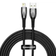 Кабель Baseus Glimmer USB Type A - Lightning 2 м Black (CADH000301) - изображение 1
