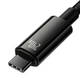 Кабель Baseus Tungsten Gold Fast Charging Data Cable Type-C to Type-C 240W 2m Black (CAWJ040101) - изображение 4