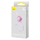 Кабель Baseus Bright Mirror 2 Series Retractable 3-in-1 Fast Charging Data Cable USB to M+L+C 66W 1.1m Purple (CAMJ010105) - изображение 7