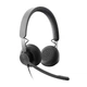 Дротова стерео гарнітура Logitech Zone Wired USB + Type-C (981-000870) чорна - зображення 2