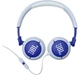 Детские наушники проводные JBL Junior 320 (JBLJR320BLU) голубые - изображение 4