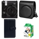 Подарунковий набір Камера для миттєвого друку Камера миттєвого друку Fujifilm Instax Mini 99 Black/ Чорний чохол / Картриджі на 20 фото / Чорний фотоальбом на 108 фото - зображення 1
