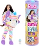 Кукла Barbie Cutie Reveal in Rainbow Zebra Costume - Барби в плюшевом костюме радужной зебры (HRK39) - Игровой набор (Mattel) - изображение 1