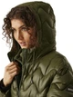 Куртка зимняя длинная женская Regatta CambrieII RWN312-41C XS Темный хаки (5063019768090) - изображение 6