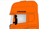 Наклейка на Авто / Грузовики / Фуры / Стекло / Кузов " Scania логотип - ТИП2 " 2шт черный цвет - изображение 6