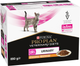 Упаковка вологого дієтичного корму для дорослих котів Purina Pro Plan Veterinary Diets UR ST/OX Urinary для розчинення струвітних каменів з куркою 10x85 г (7613035613331/8445290093592) - зображення 5