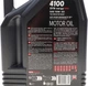 Olej silnikowy Motul 4100 Syn-nergy Spec SAE 10W-40 4 l 112891 (3374650406732) - obraz 3