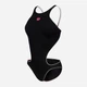Купальник слитный женский Arena One Next Swimsuit 007916-508 44 Черный (3468337392316) - изображение 5