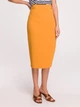 Spódnica ołówkowa damska Stylove S297 M Żółta (5903887661546) - obraz 1