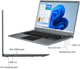 Ноутбук 14.1" Morostron Leadbook T11 Intel Celeron N3450 RAM 4GB SSD 128GB + eMMC 64GB Win11 (UKR) - изображение 4