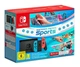 Nintendo Switch Neon Blue-Red (Upgraded version) + Гра Nintendo Switch Sports (російська версія) + Nintendo Switch Online 12 місяців - зображення 1