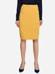 Spódnica ołówkowa damska Stylove S131 M Żółta (5903068423772) - obraz 1