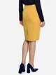 Spódnica ołówkowa damska Stylove S131 M Żółta (5903068423772) - obraz 2