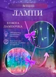 Світлодіодна гірлянда штора 1,5х1,5 м GarlandoPro новорічна гірлянда шторка 64 LED світлодіодів Мультиколор - зображення 5