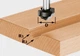 Фреза профільна HW S8 D19/R5/R4 хвостовик 8 мм Festool 491032 - зображення 1