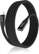 Кабель-удлинитель BASESAILOR Type-C to Type-C USB3.1 Gen2 10Gbps 100W 2м Black - изображение 1