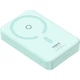 Портативный аккумулятор с беспроводной зарядкой Baseus Magnetic Bracket 2-in-1 Wireless Charger and Holder 20W 5000mAh (P10064101333-00) Mint - изображение 3
