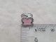 Серебряная подвеска-шарм. 903-00940 розовый - изображение 3