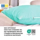 Подушка с наволочкой Дакимакура 40х140 см IDEIA NORDIC COMFORT+,мятная - изображение 7