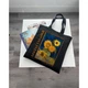 Екошопер BookOpt BK4096 Van Gogh Six Sunflowers чорний - изображение 5