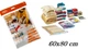 Вакуумний пакет для одягу VACUUM BAG 60 х 80 см - зображення 1