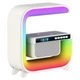 Настільна смарт лампа G-Smart Light HM-G3 RGB з бездротовою зарядкою та Bluetooth колонкою 15W White (3_04502) - зображення 2
