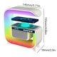 Настільна смарт лампа G-Smart Light HM-G3 RGB з бездротовою зарядкою та Bluetooth колонкою 15W White (3_04502) - зображення 5