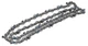 Ланцюг VJ Parts для бензопили ST MS 150 71 PM3 14",1/4",1.1 мм, 72DL код 36700000072 - зображення 1