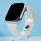 Набір Smart Watch H55 Pro Max з 7-ма ремінцями + TWS Срібний - зображення 3