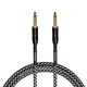 Кабель інструментальний Cascha CCP-G2SBK3 (Professional Line Guitar Cable, Tweed Black, 3 м) - изображение 1