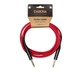 Кабель інструментальний Cascha CCA-G1RD3 (Advanced Line Guitar Cable, Red, 3 м) - изображение 6
