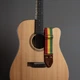Ремінь дo гітари Cascha Cotton CGS-CD3 (Rasta) - изображение 7
