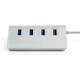 Концентратор Vinga Type-C to 4*USB3.0 1.0m cable aluminium (VCPHCU304) - изображение 3